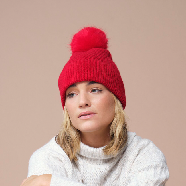 B529 Snow Luxe Beanie