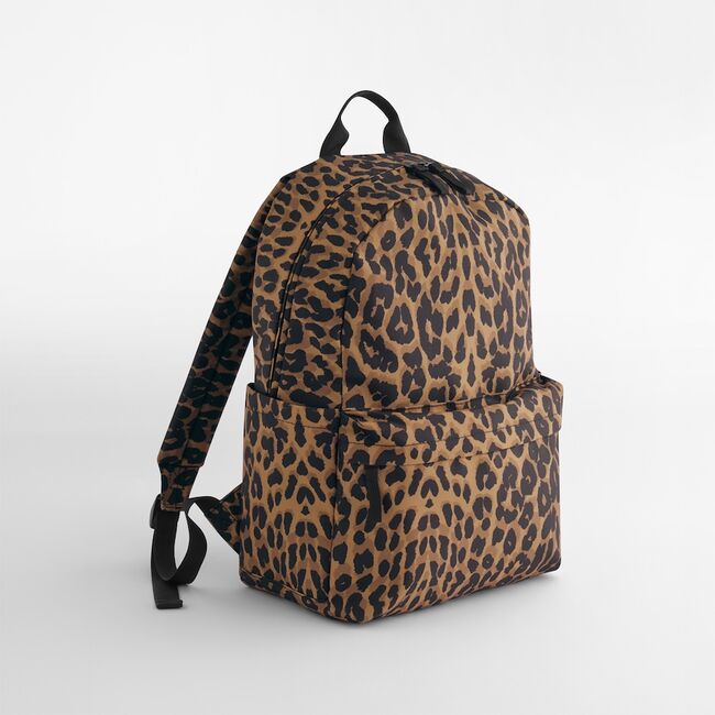 BG195 Leopard Print Backpack