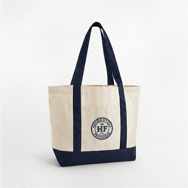 Decorated W804 EarthAware® Organic Varsity Shopper