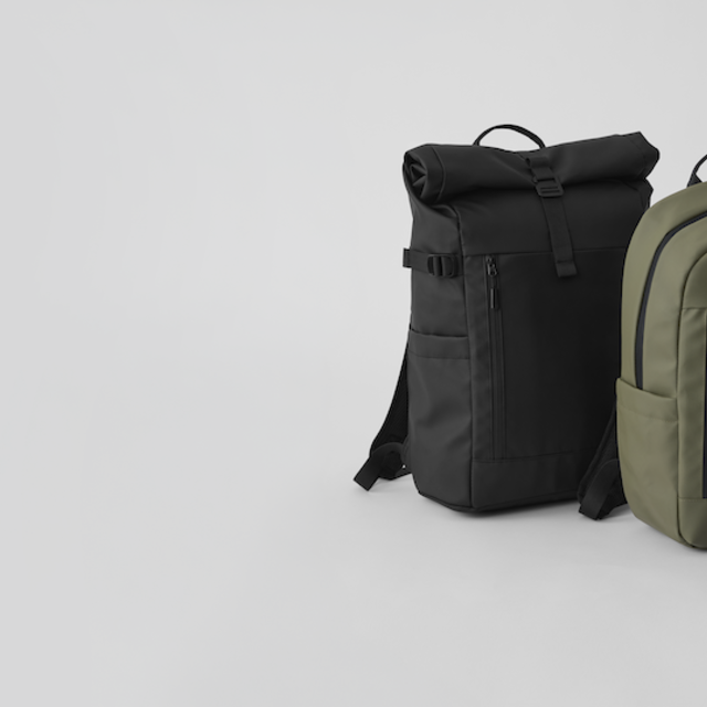 BG340-BG344-BG346 Everyday Carry 22 Litre Backpack - Everyday Carry 25 Litre Roll-Top Backpack - Everyday Carry 5 Litre Cross Body (Still life)